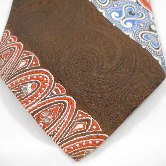 Vtg Necktie Villa Di Oro Made in Italy - Picture 5 of 5